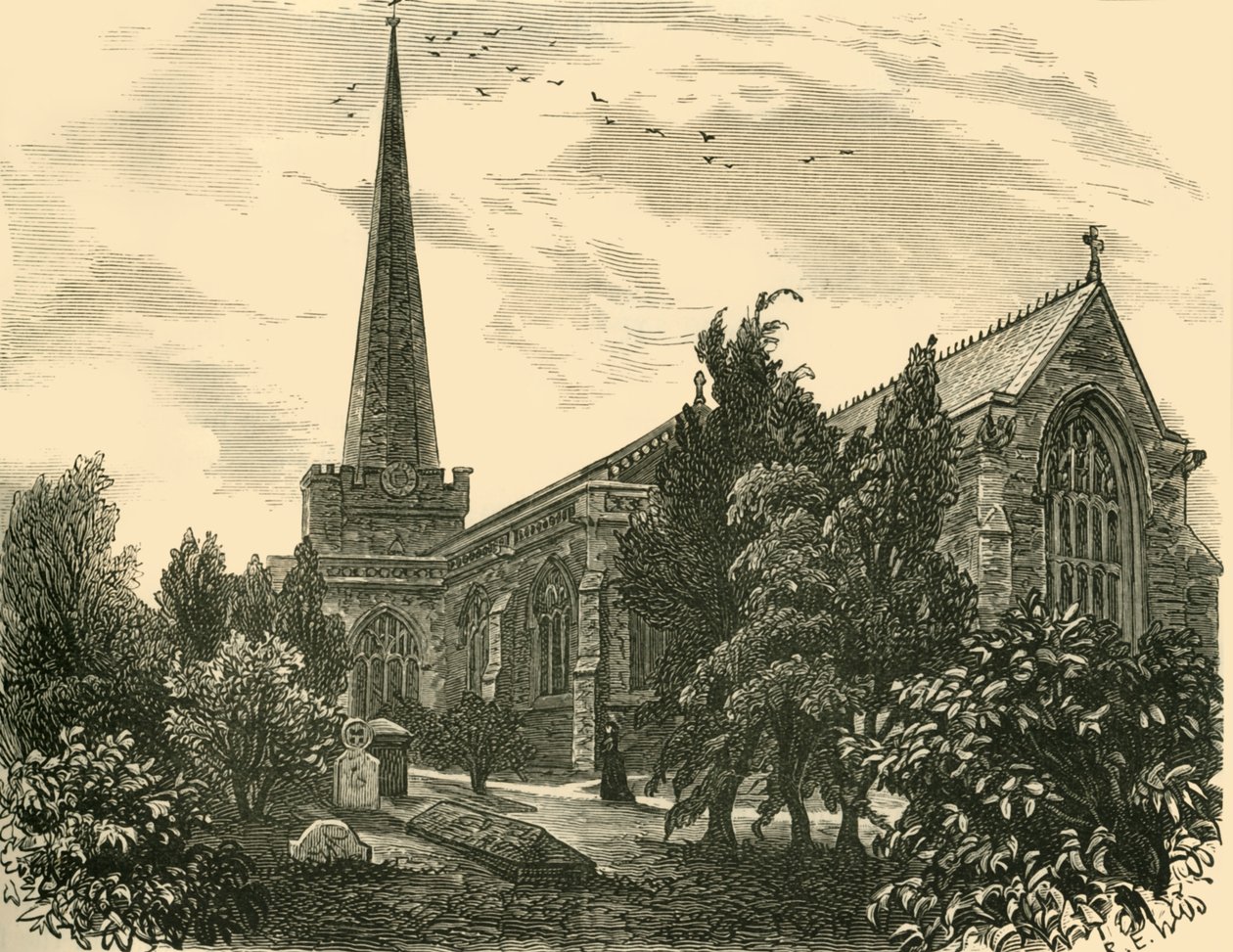 Kirche von Bridgwater, 1898 von Unbekannt