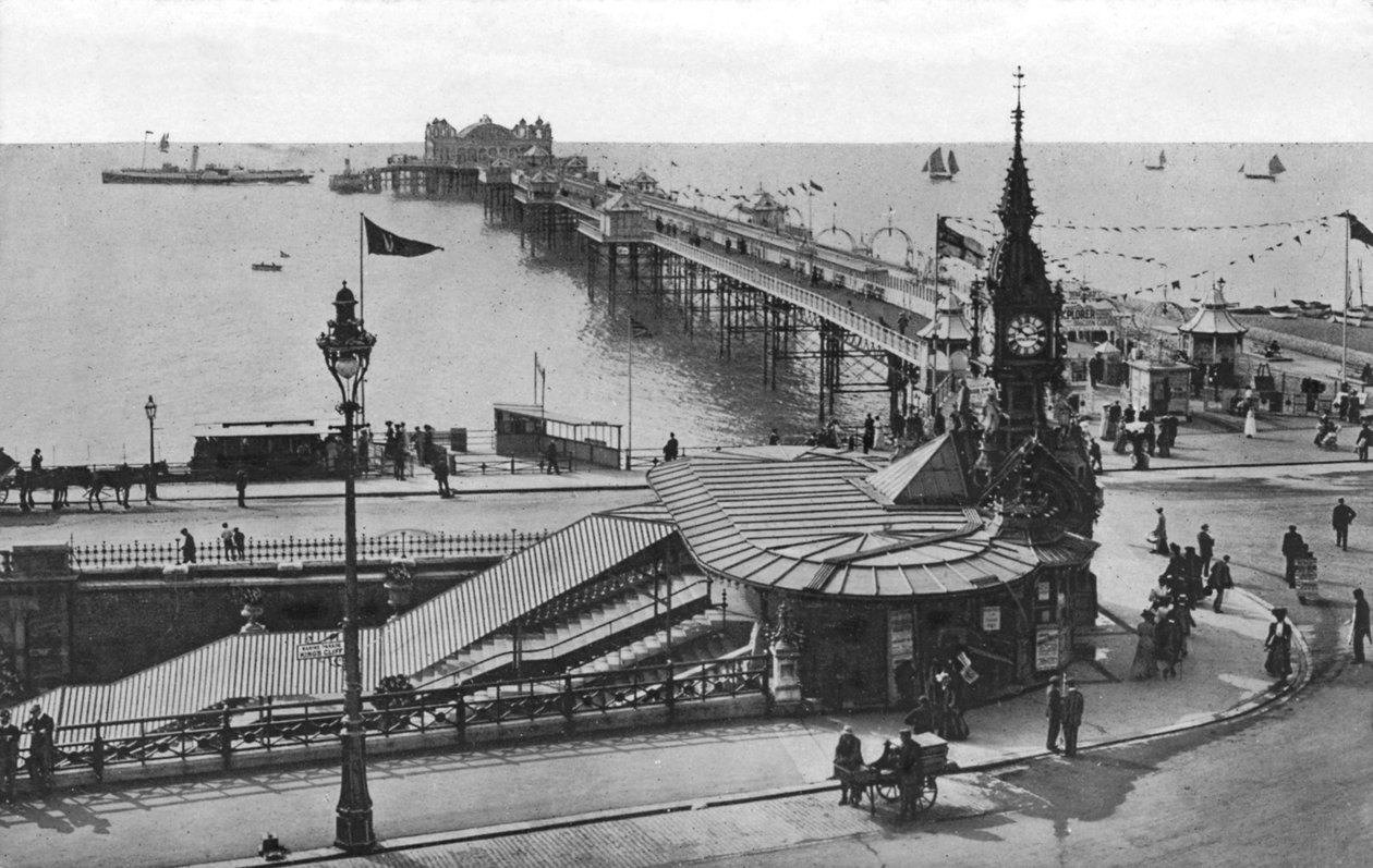 Brighton Aquarium, Brighton, East Sussex, um 1900-1920 von Unbekannt