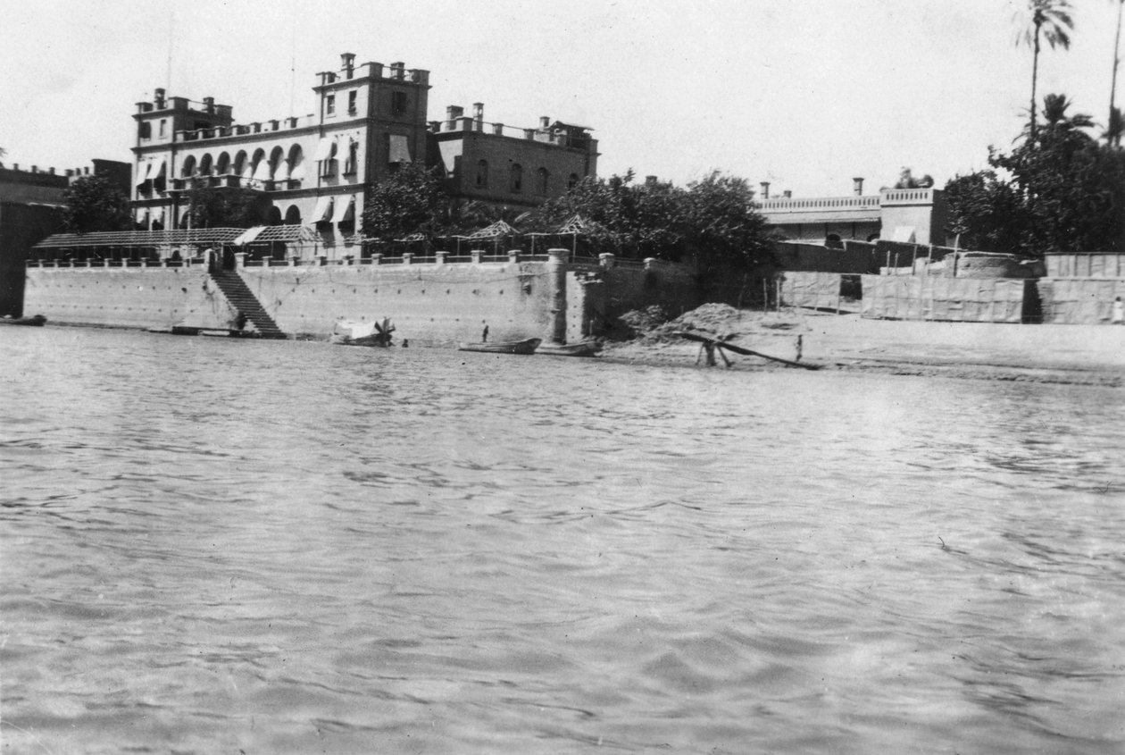 Britisches Hauptquartier, Bagdad, Mesopotamien, Erster Weltkrieg, 1918 von Unbekannt