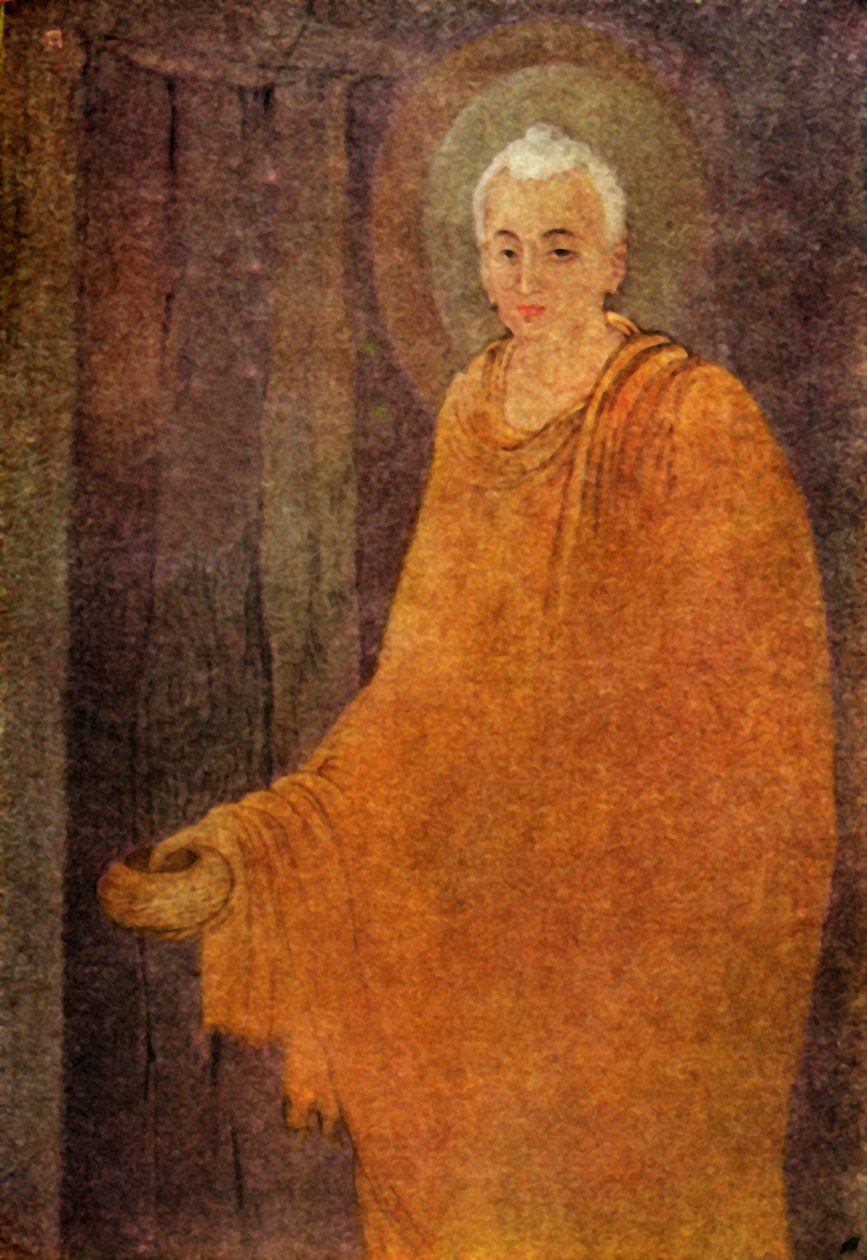 Buddha als Bettelmönch, 1920 von Unbekannt