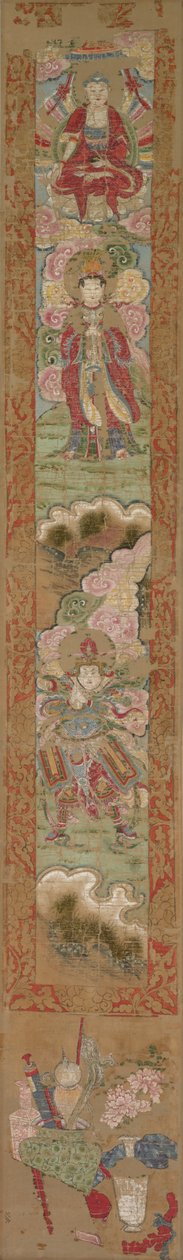 Buddhistisches Panel, 1300er von Unbekannt