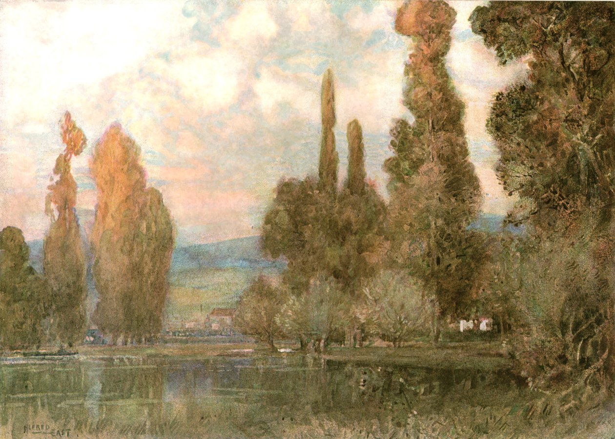 Am Rande des Sees, 1902 von Unbekannt