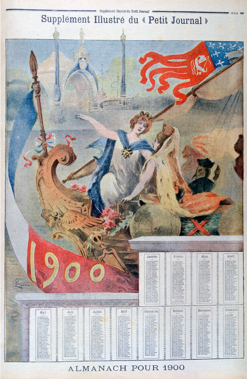 Kalender für 1900 von Unbekannt
