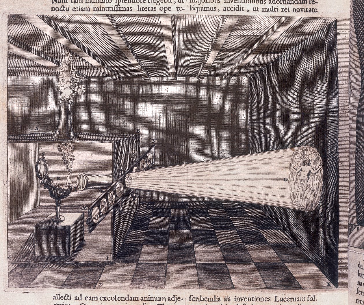 Camera obscura, 1646 von Unbekannt