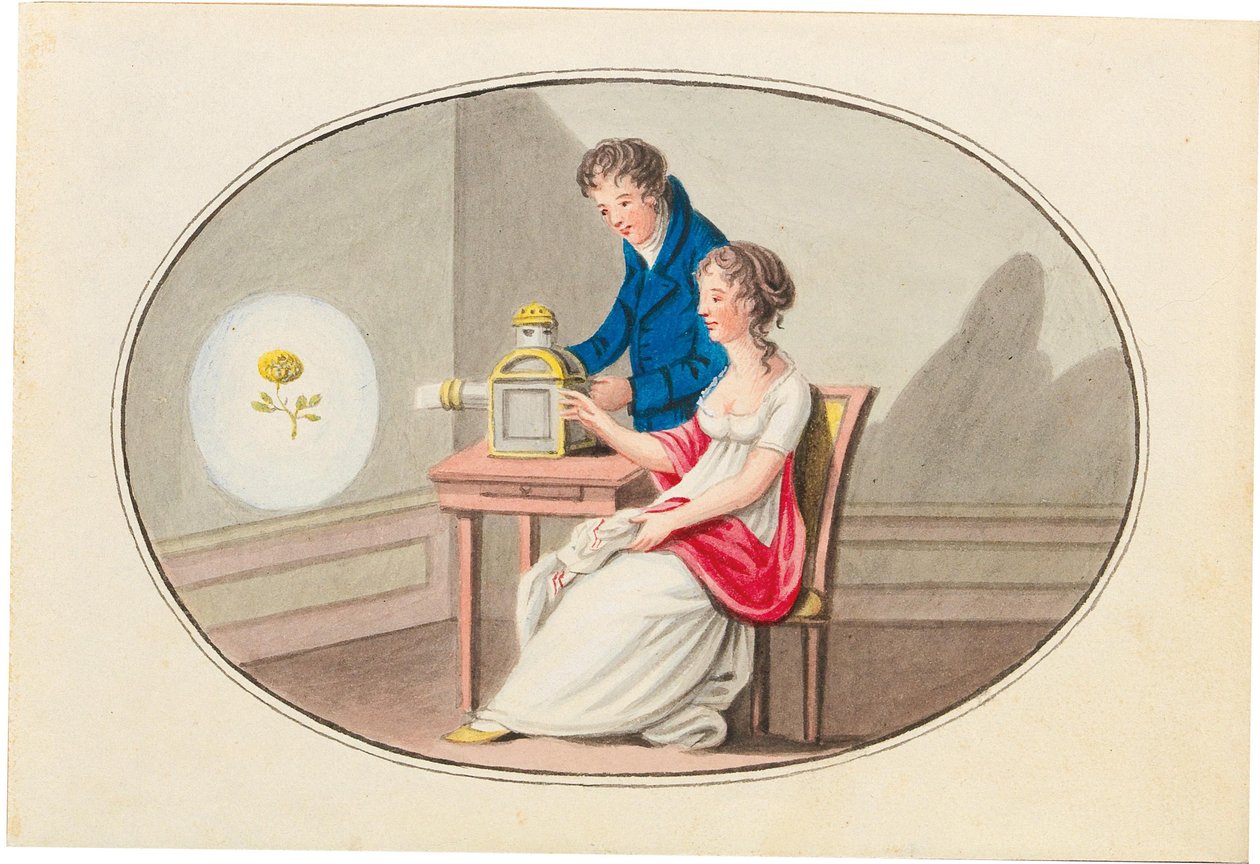 Camera obscura, ca. 1830 von Unbekannt