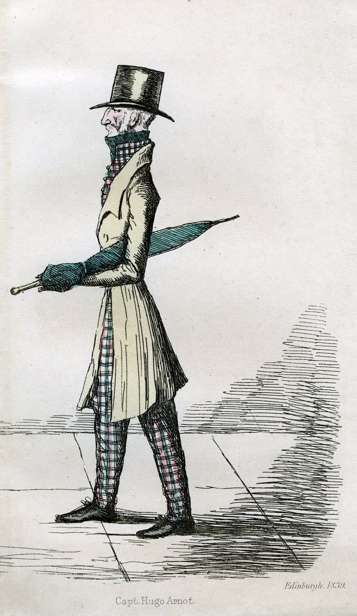 Kapitän Hugo Arnot, 1839 von Unbekannt
