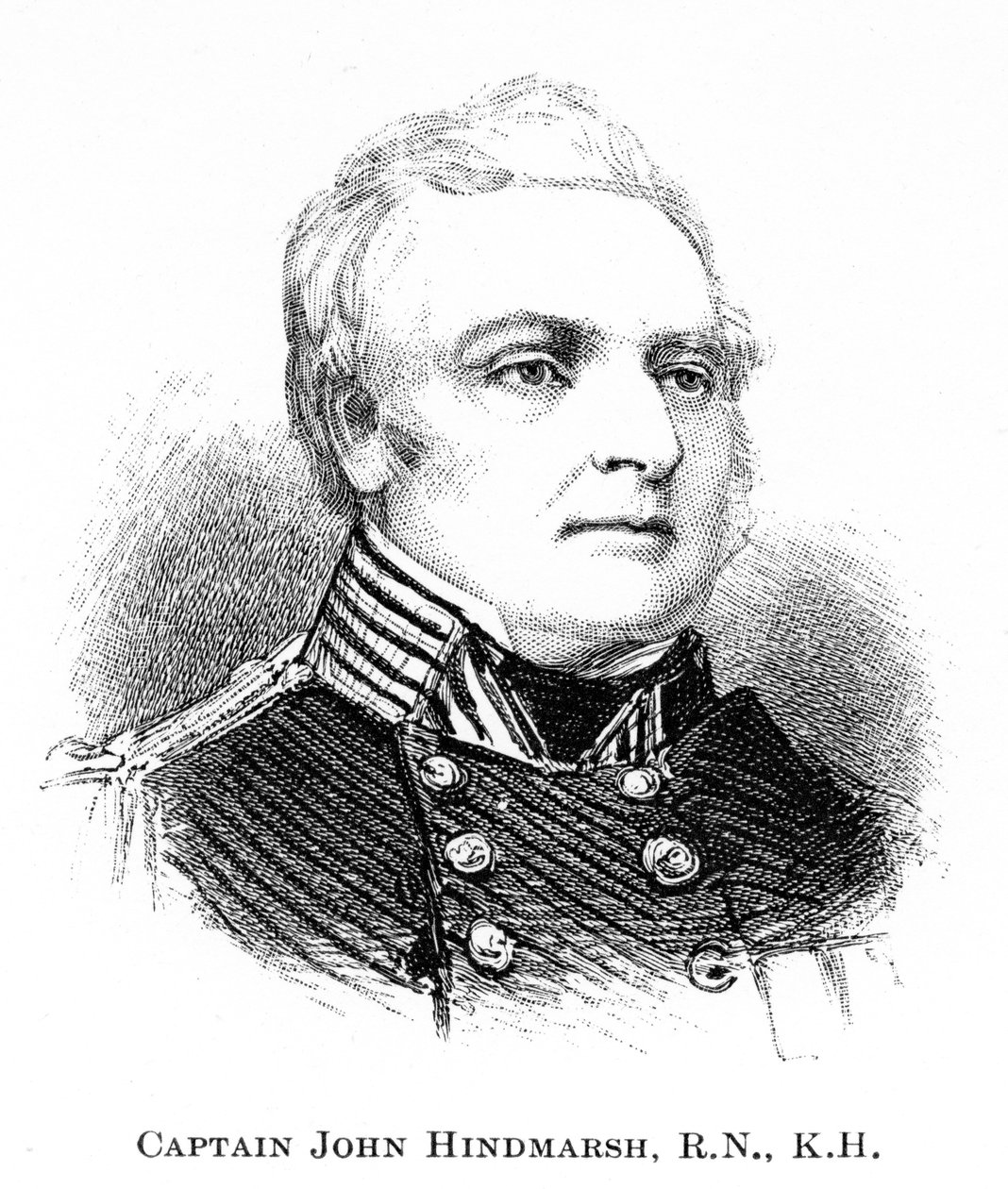 Kapitän John Hindmarsh, RN, KH von Unbekannt
