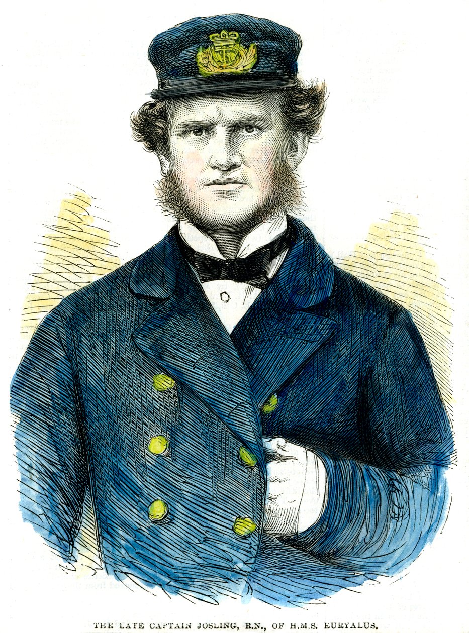 Kapitän Josling, von der HMS Euryalus von Unbekannt