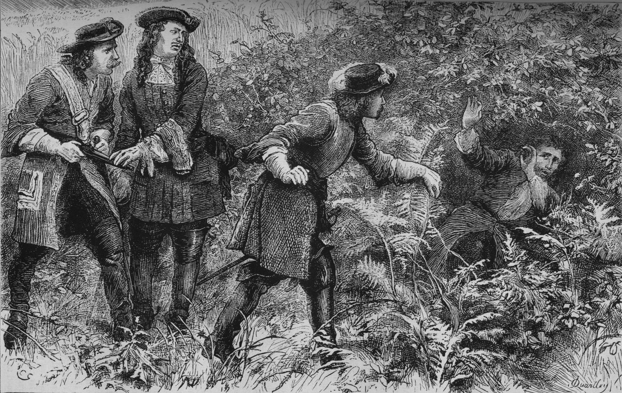 Eroberung von Monmouth, 6. Juli 1685, ca. 1880 von Unbekannt