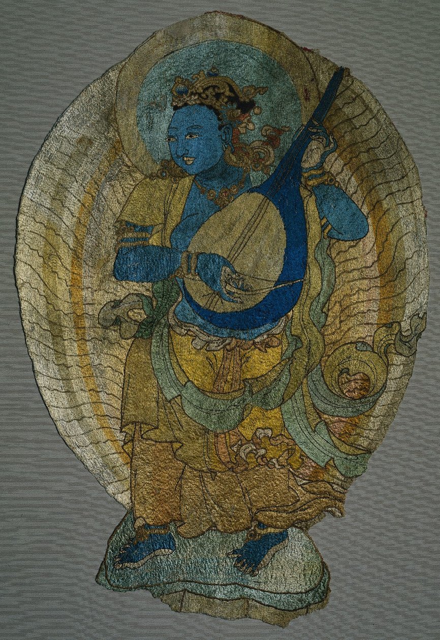 Himmlischer Musiker, 1300er Jahre von Unbekannt