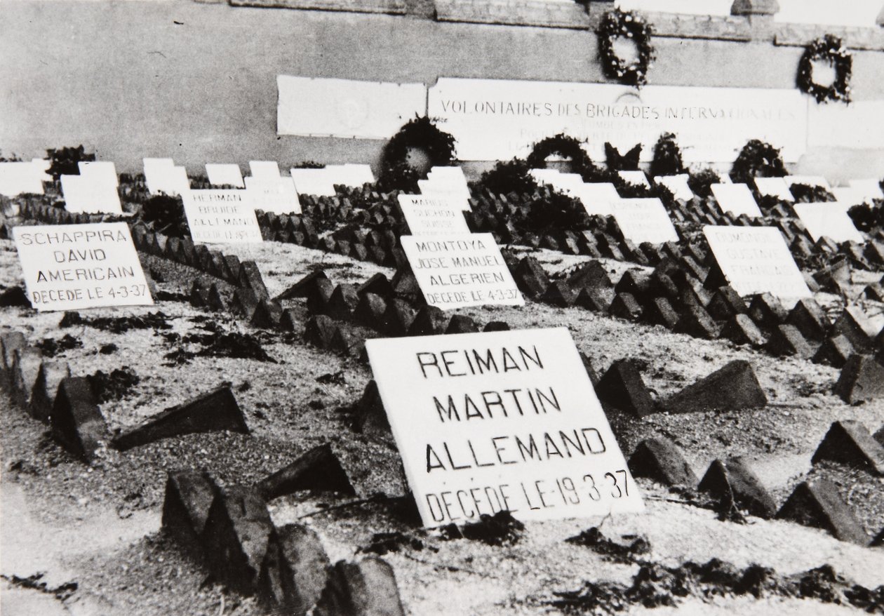 Friedhof in Fuencarril, Spanien von Unbekannt