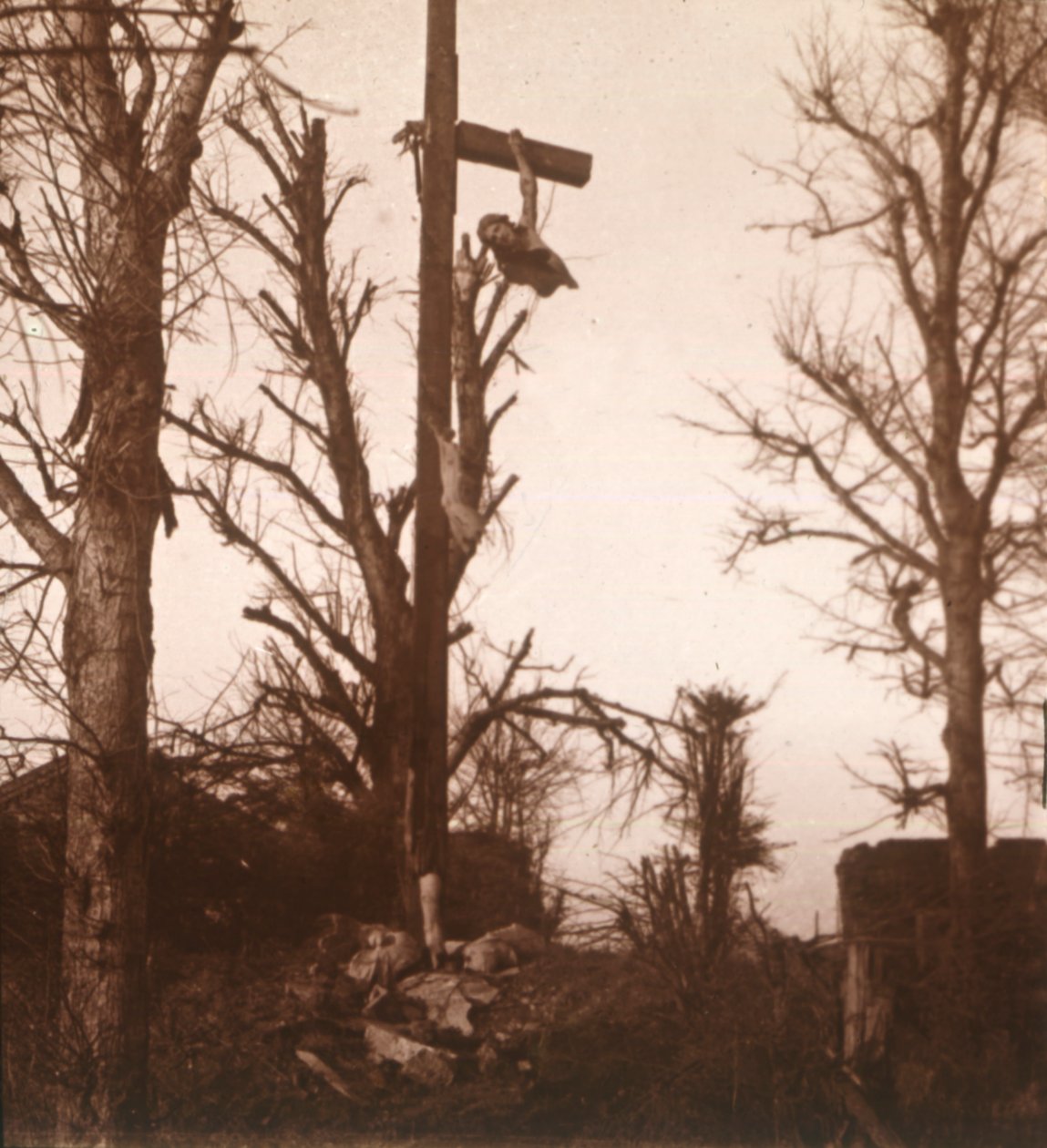 Friedhof in Arras, Nordfrankreich, ca. 1914-1918 von Unbekannt