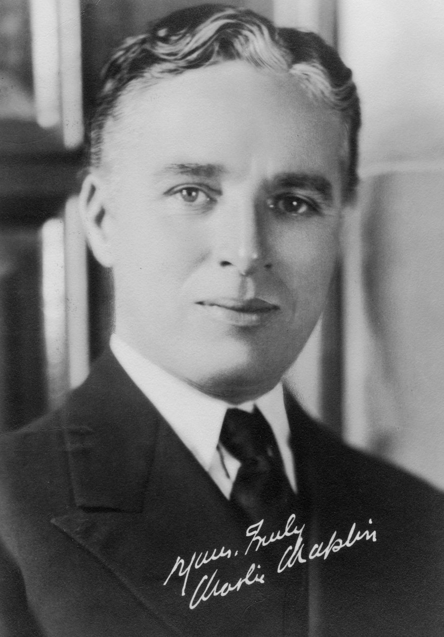Charlie Chaplin 1889-1977, englischer Schauspieler, ca. 1920er von Unbekannt