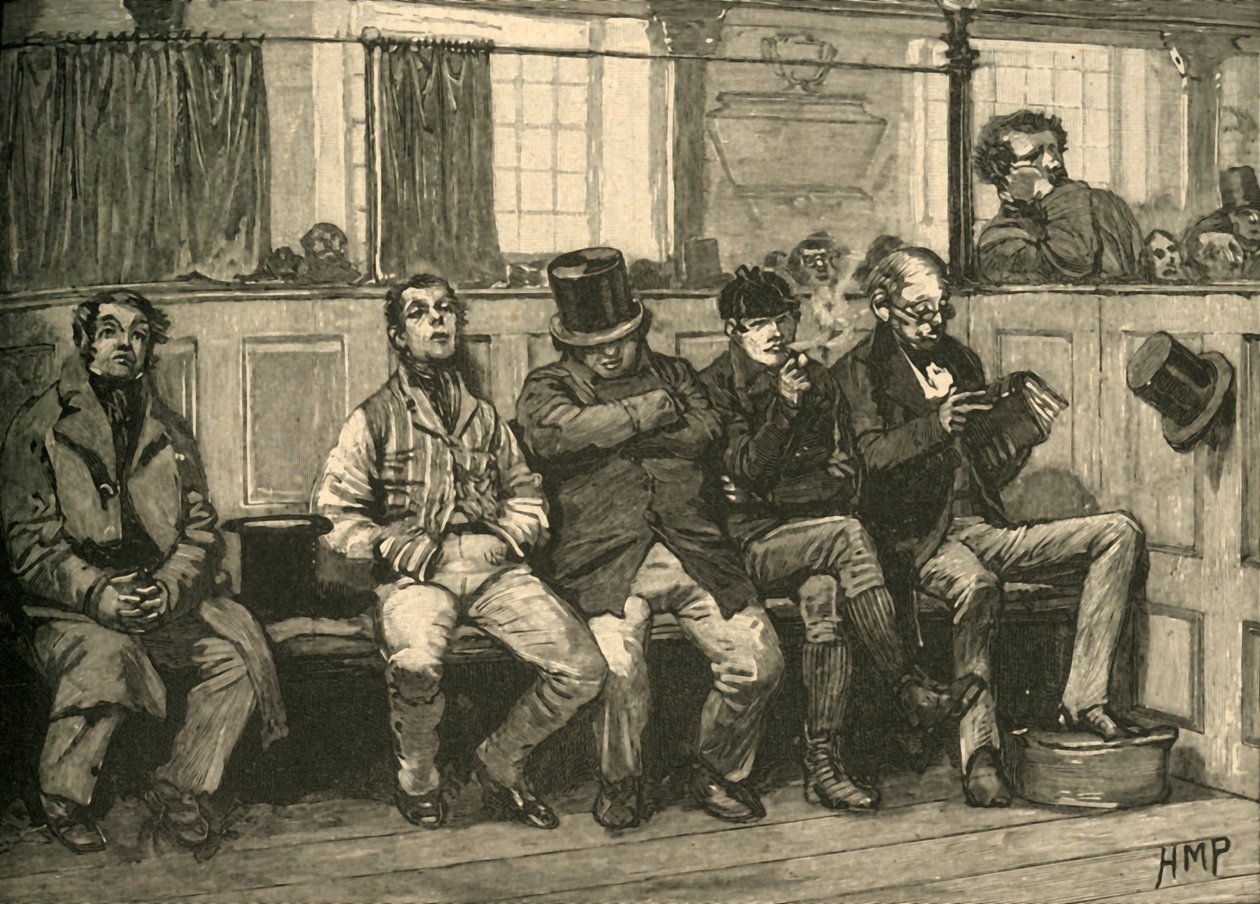 Chartisten in der Kirche, um 1839 um 1890 von Unbekannt