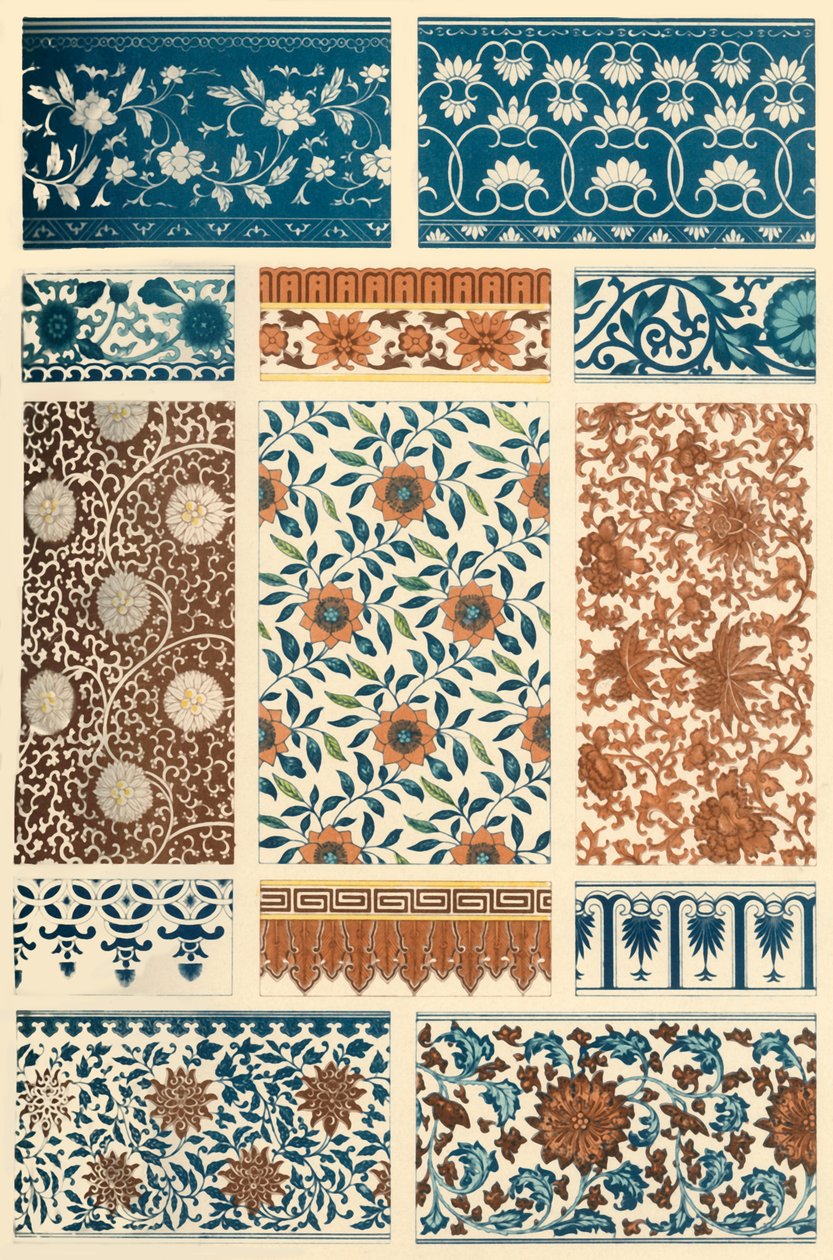 Chinesische Malerei, 1898 von Unbekannt