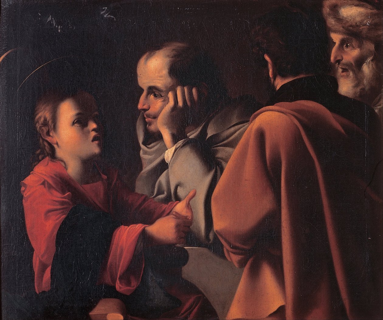 Christus unter den Ärzten von Unbekannt