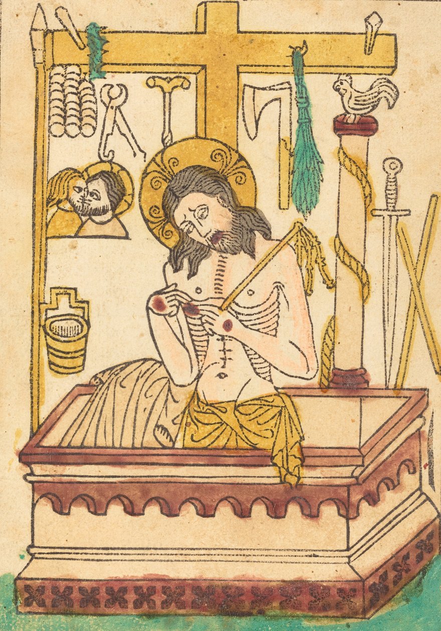 Christus als Schmerzensmann, um 1430-1440 von Unbekannt