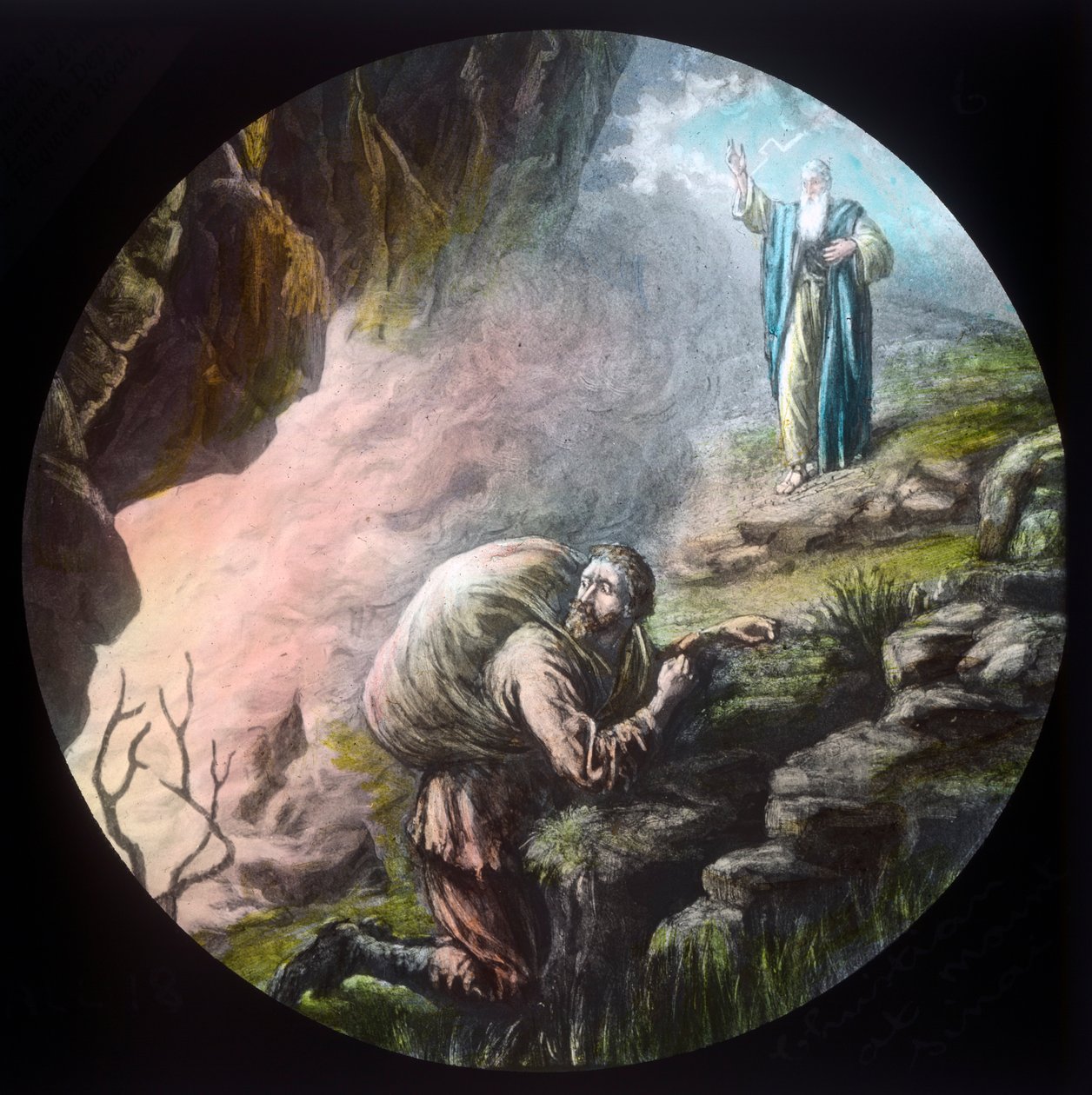 Christ am Berg Sinai von Unbekannt
