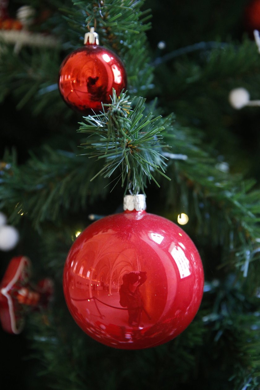 Weihnachtsbaum, Paris, Frankreich von Unbekannt
