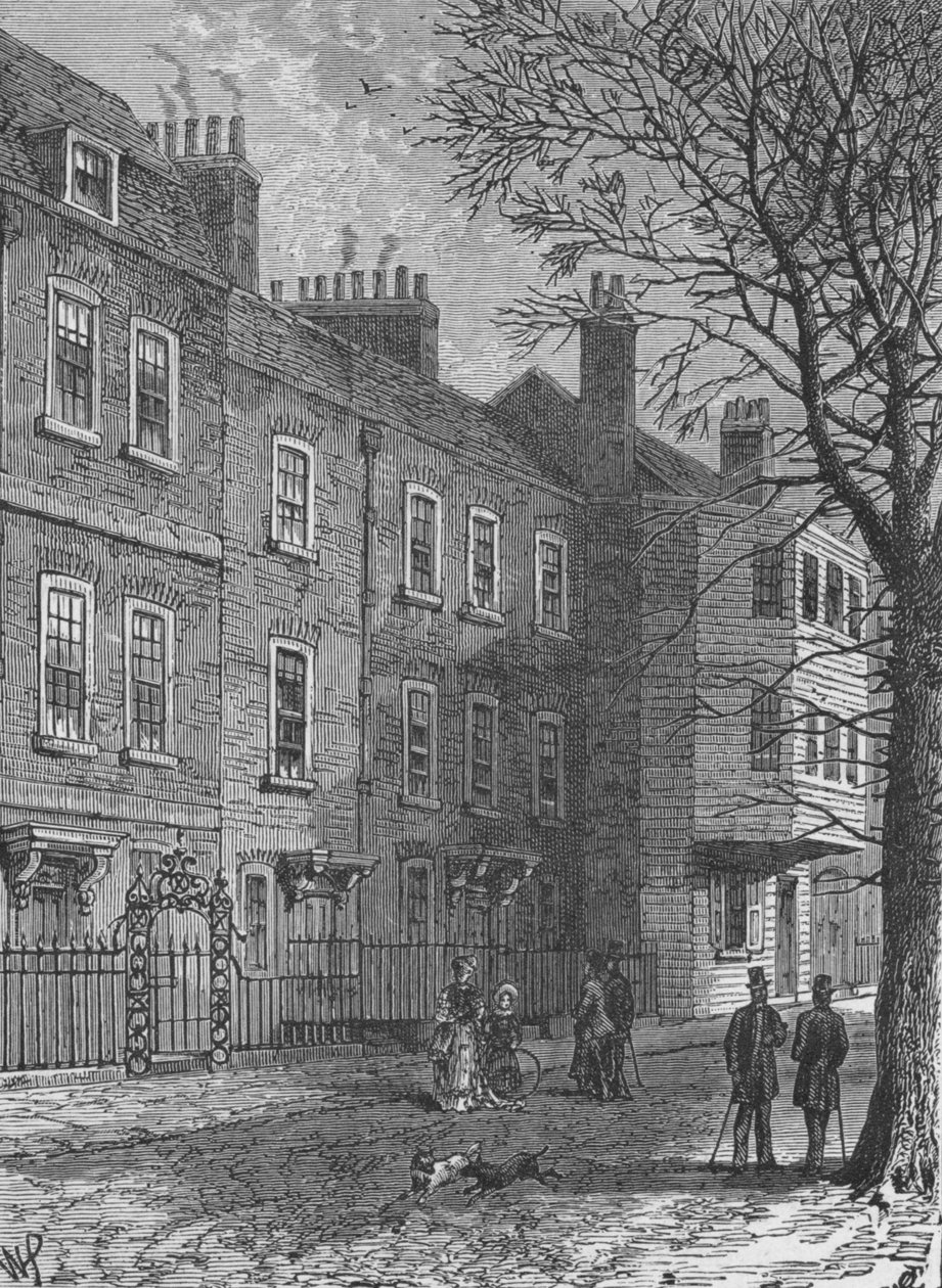 Church Row, Hampstead, 1890 von Unbekannt