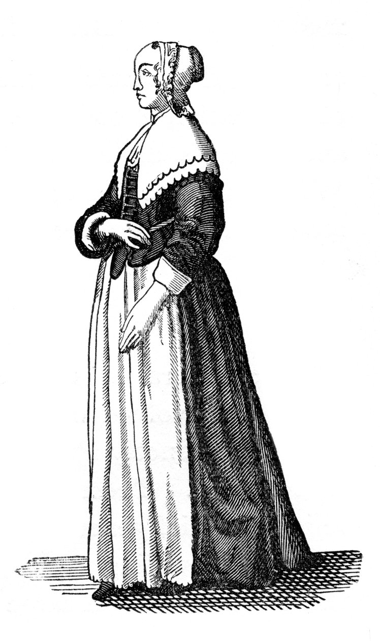 Bürgerstochter, 1649, 1910 von Unbekannt