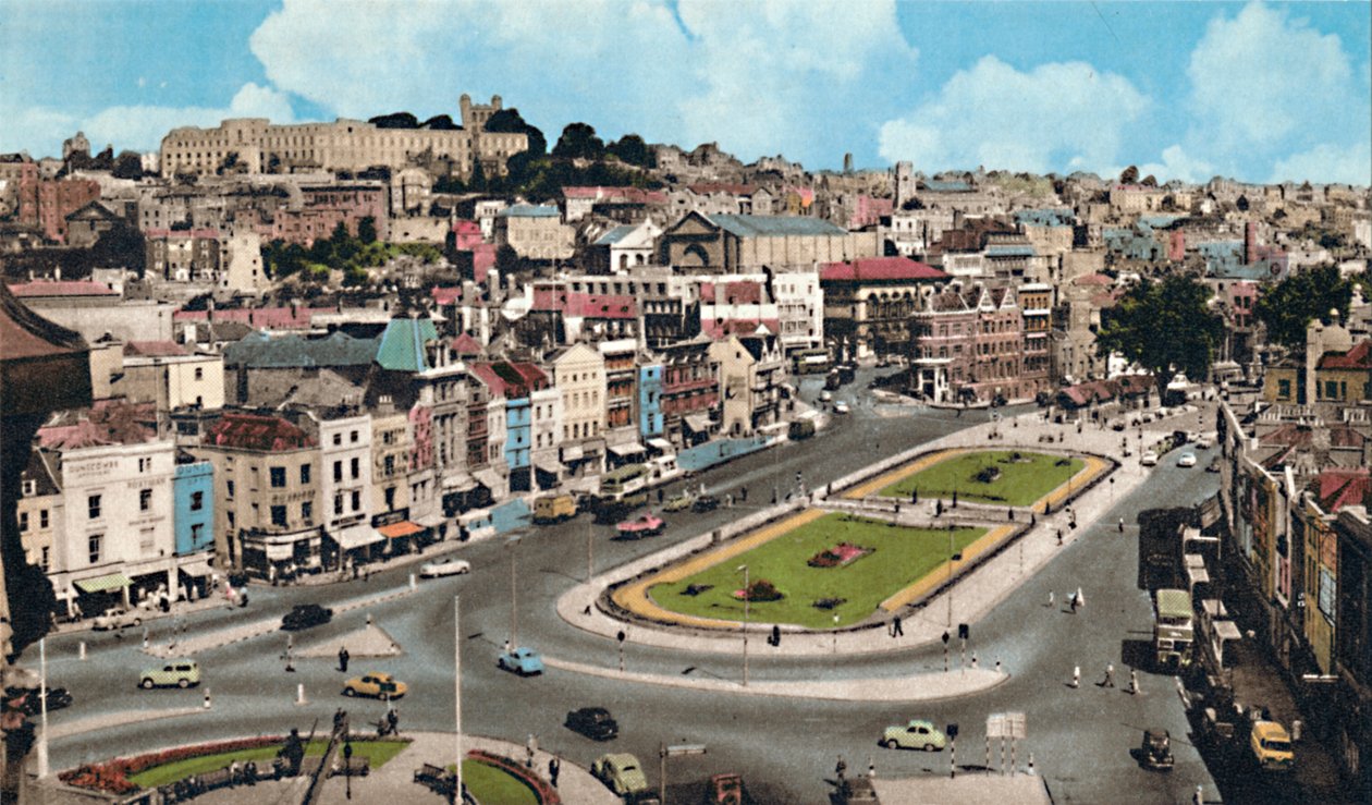 Stadtzentrum, Bristol, ca. 1940er Jahre von Unbekannt