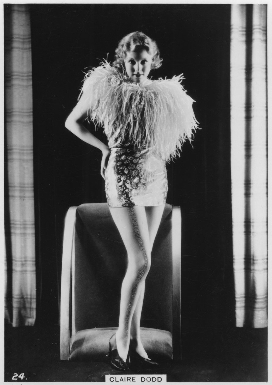 Claire Dodd, amerikanische Filmschauspielerin, ca. 1938 von Unbekannt
