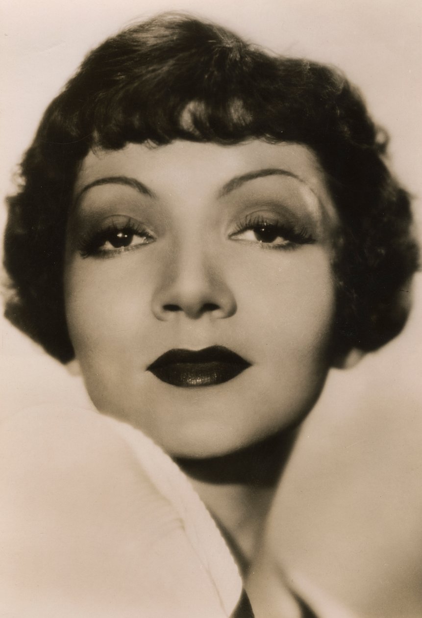 Claudette Colbert 1903-1996, amerikanische Schauspielerin, um 1930er von Unbekannt