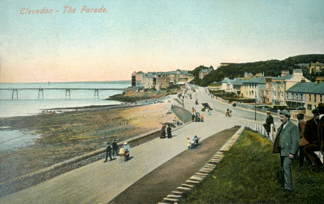 Clevedon - Die Parade, 1907 von Unbekannt