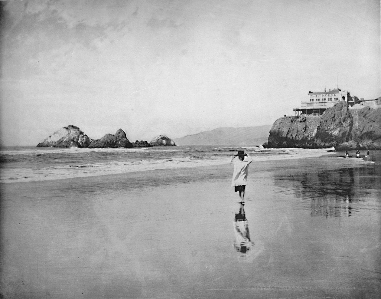 Cliff House und Seal Rocks, San Francisco, um 1897 von Unbekannt