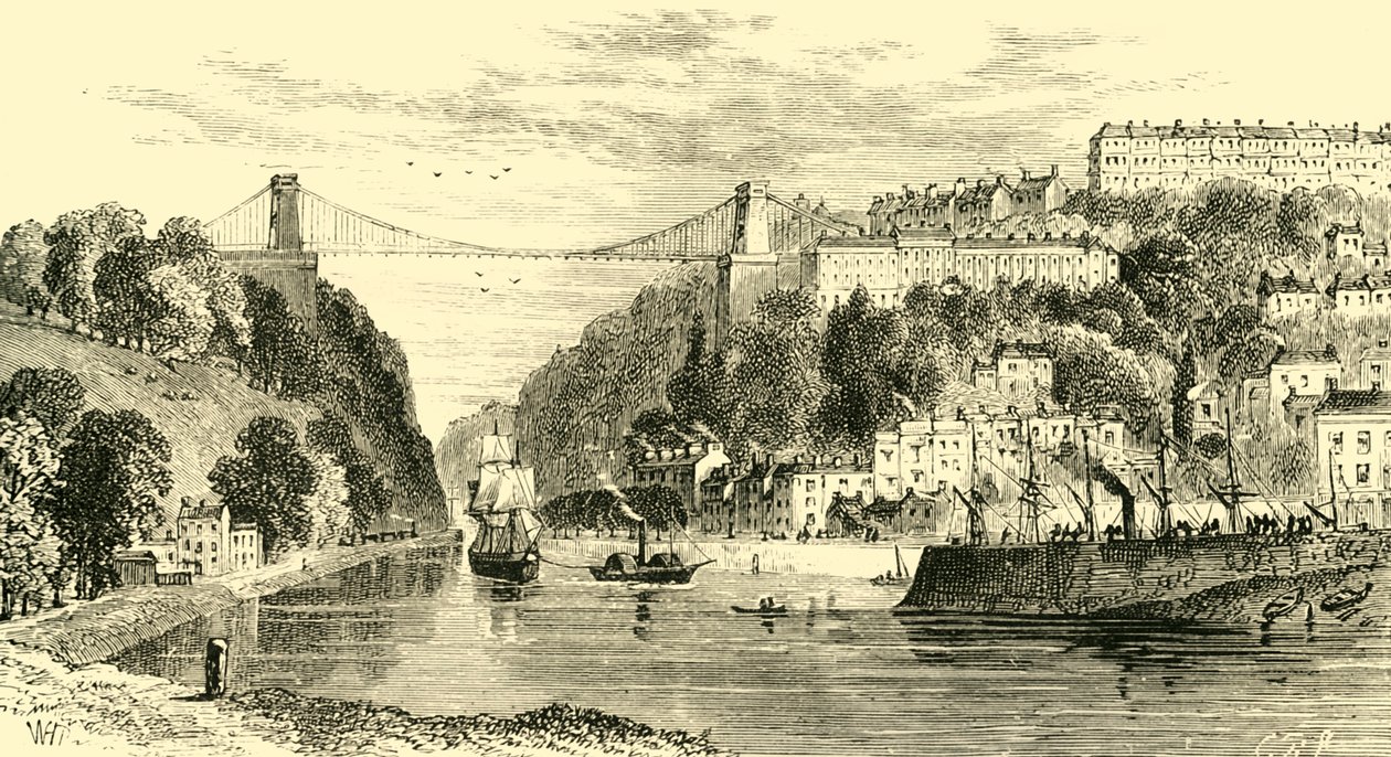 Clifton-Hängebrücke von Unbekannt