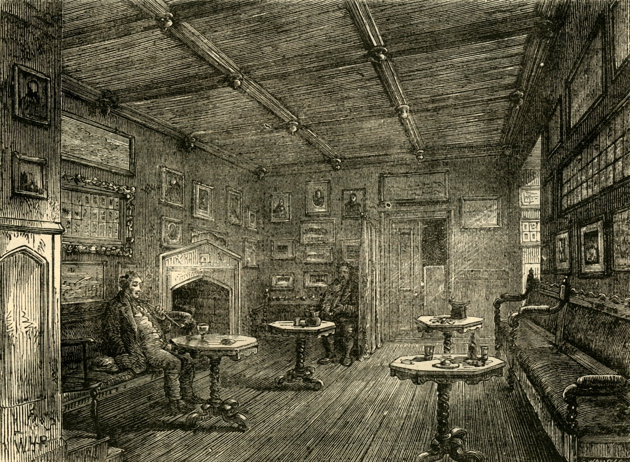 Kaffeeraum am St. Johns Gate, ca. 1872 von Unbekannt