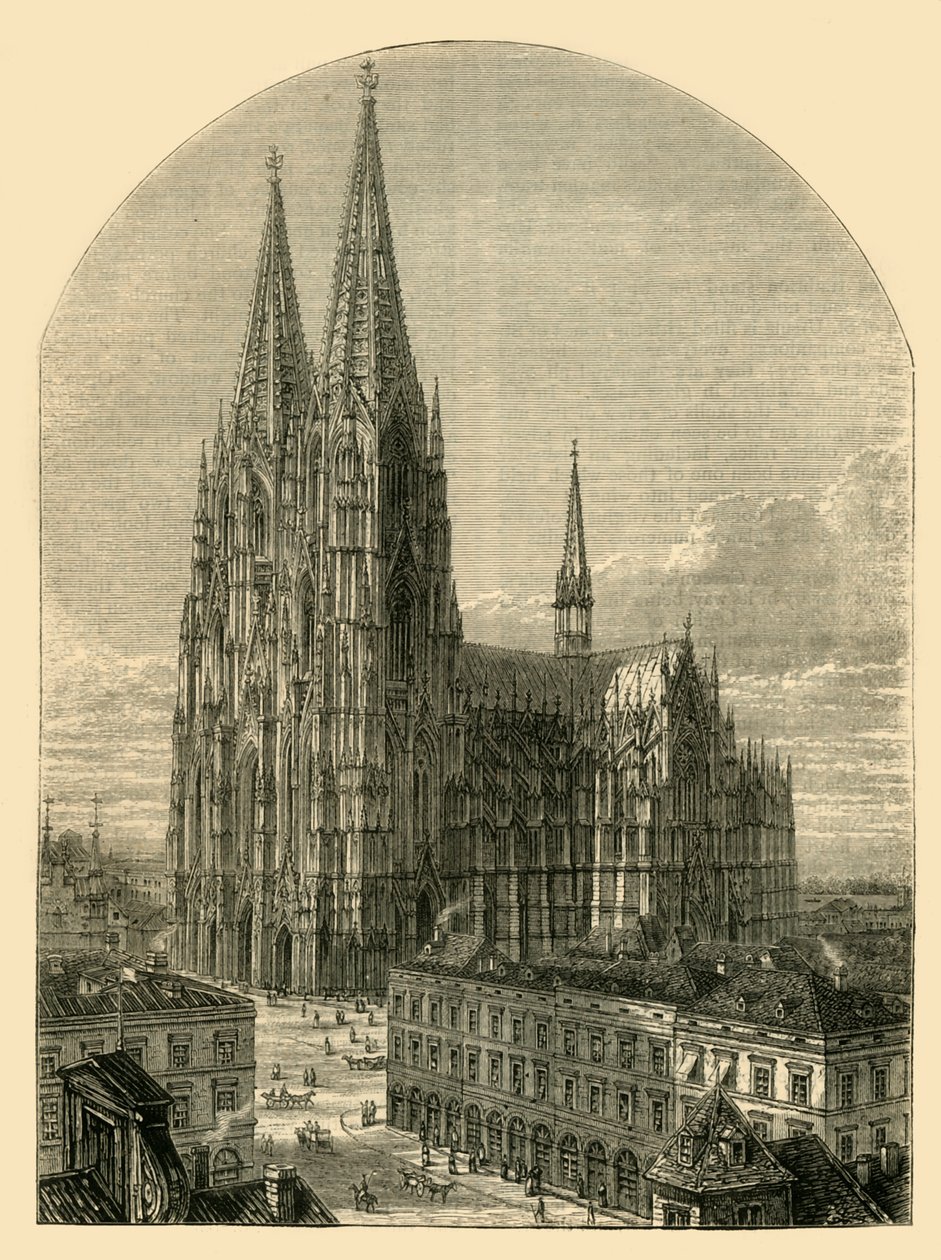 Kölner Dom, 1881 von Unbekannt