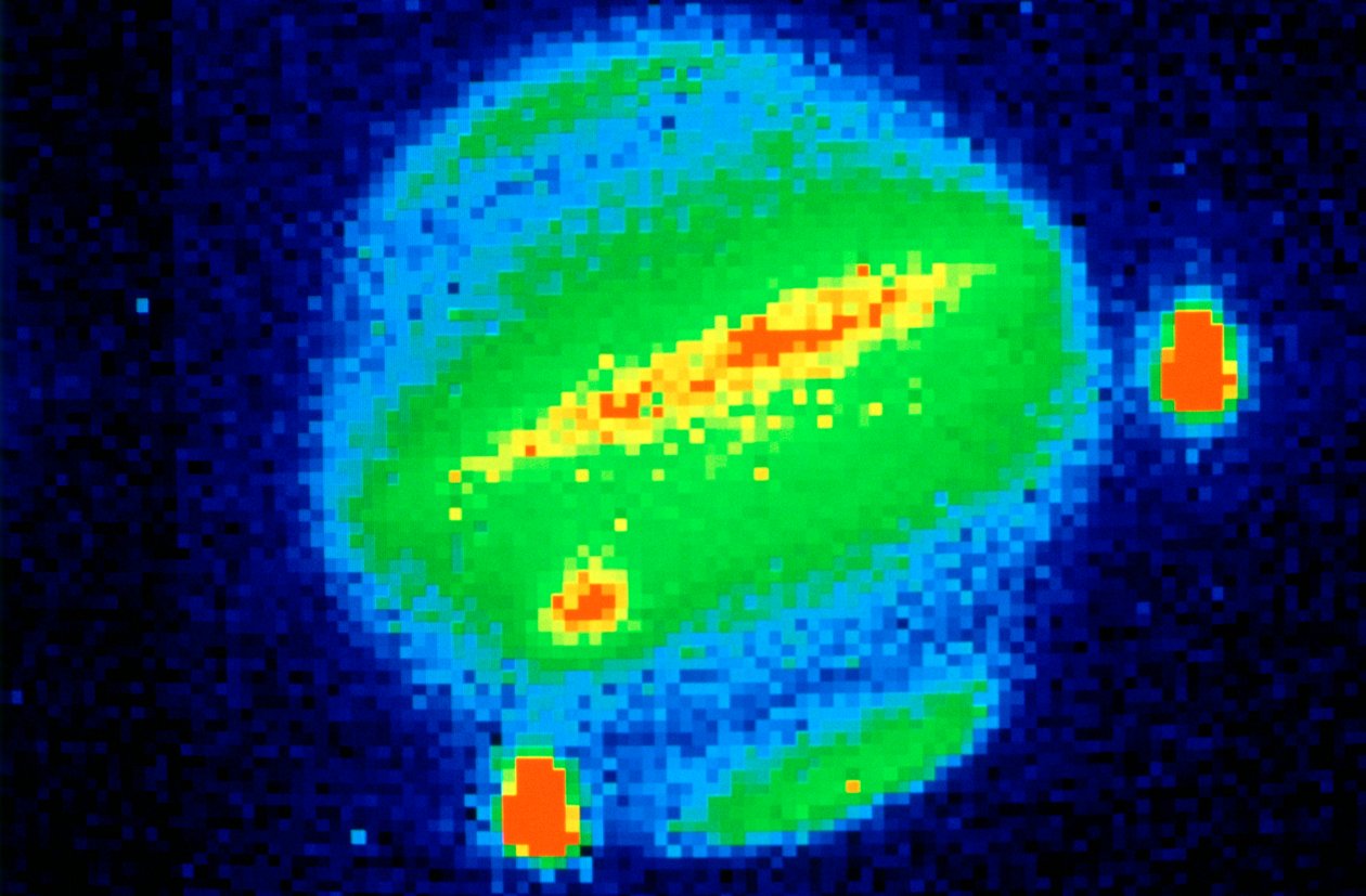 Komet Shoemaker-Levy kollidiert mit Jupiter, 20. Juli 1994 von Unbekannt