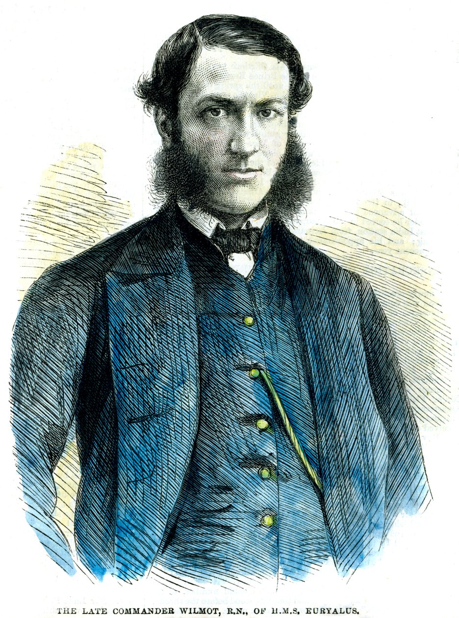 Kommandant Wilmot von HMS Euryalus von Unbekannt
