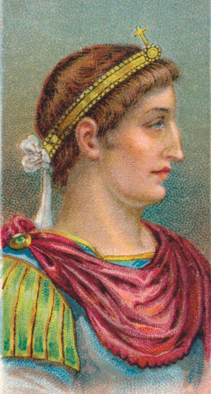Konstantin der Große, ca. 273-337, römischer Kaiser, 1924 von Unbekannt