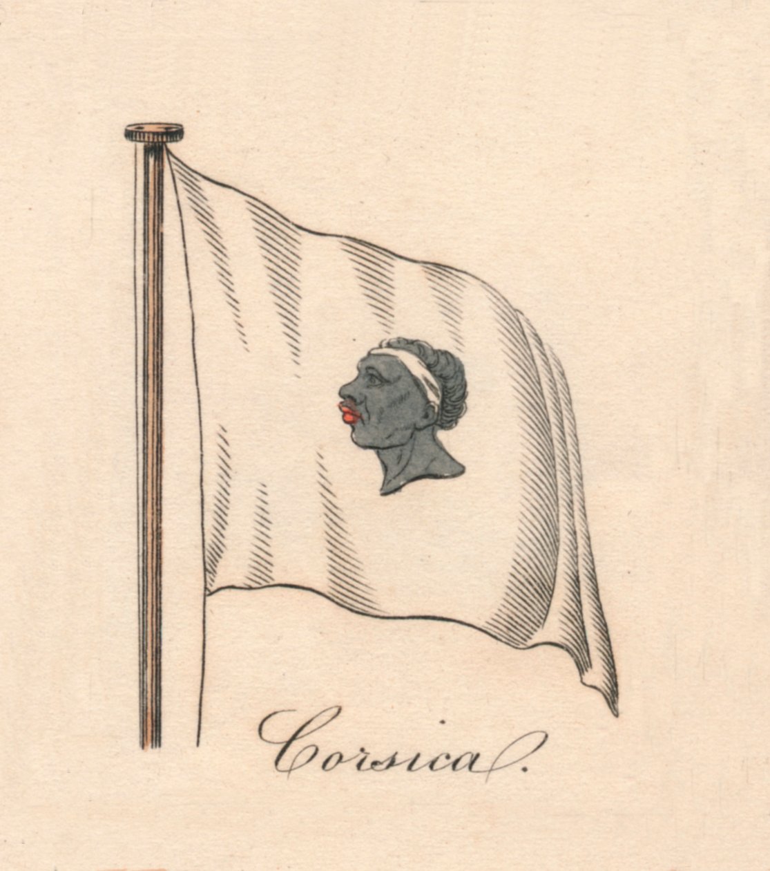 Korsika, 1838 von Unbekannt