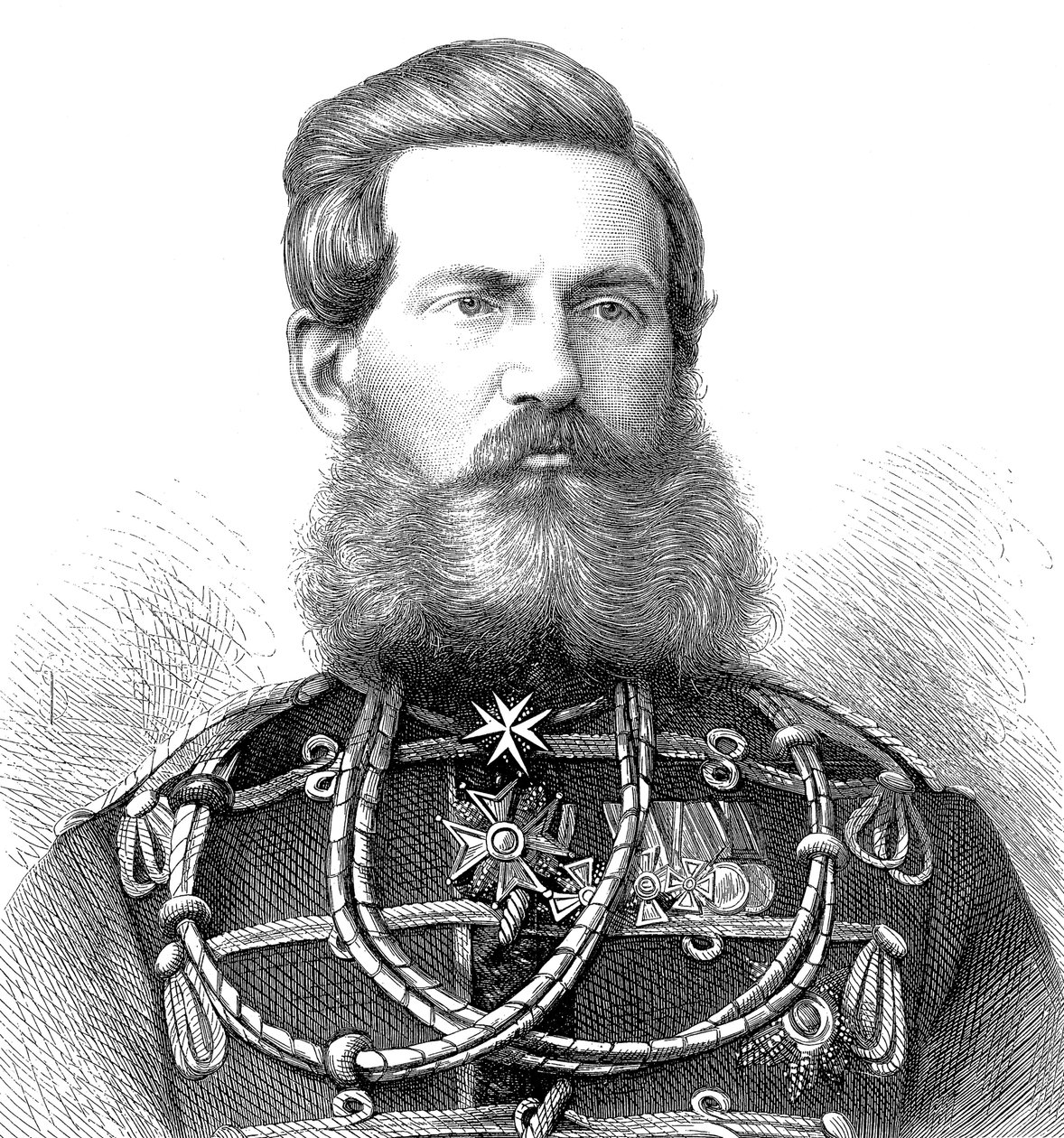 Kronprinz Friedrich Wilhelm von Preußen, 1870 von Unbekannt