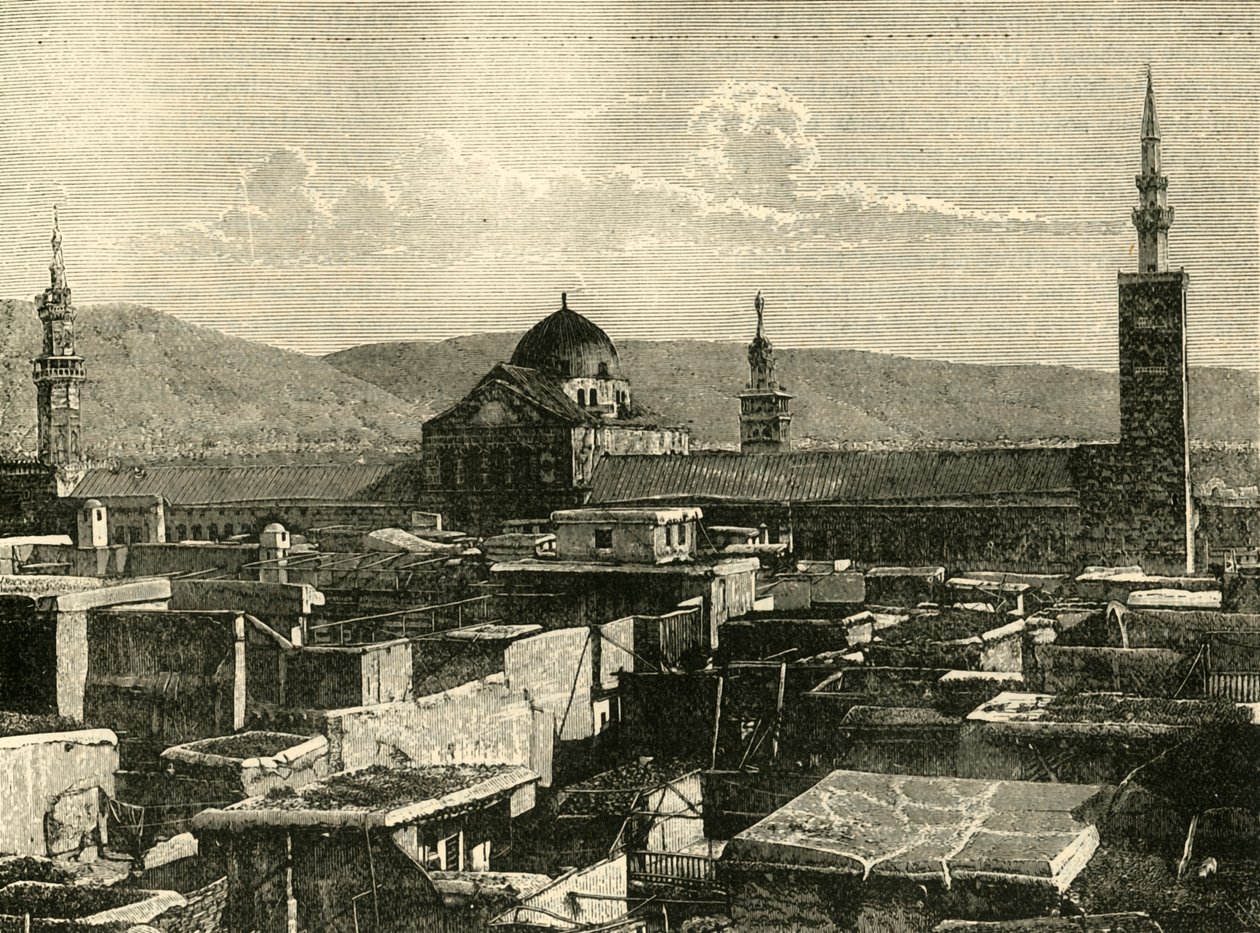 Damaskus, 1890 von Unbekannt