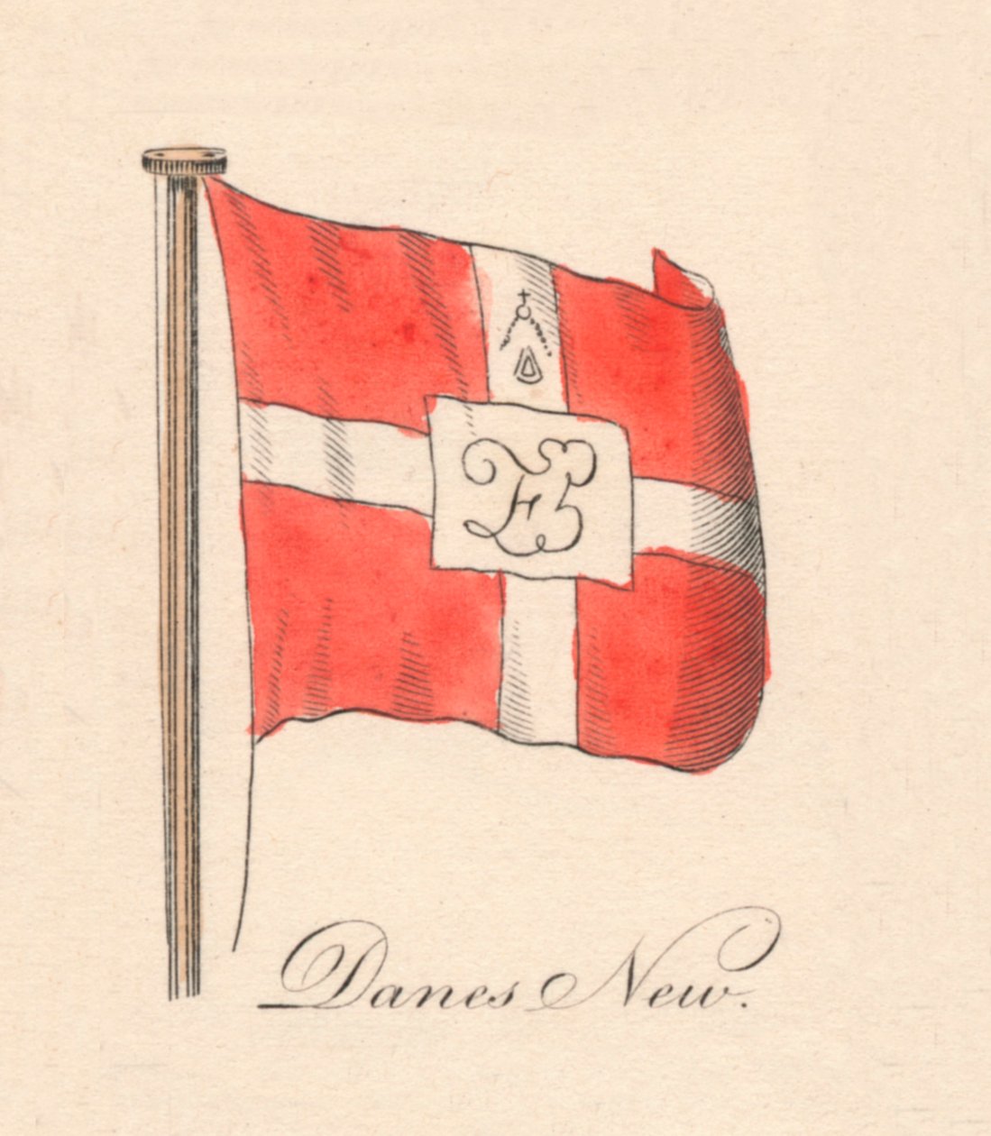 Danes New, 1838 von Unbekannt