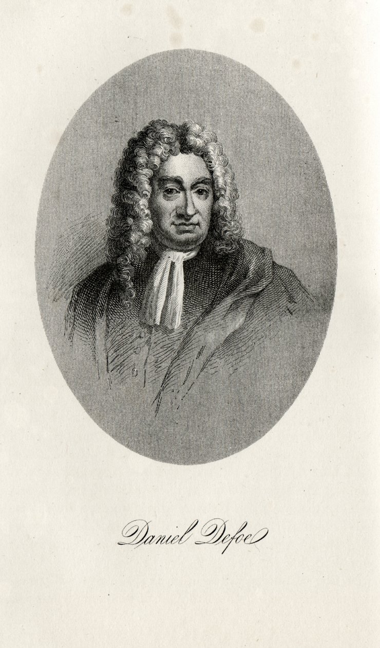 Daniel Defoe, 18. Jahrhundert von Unbekannt