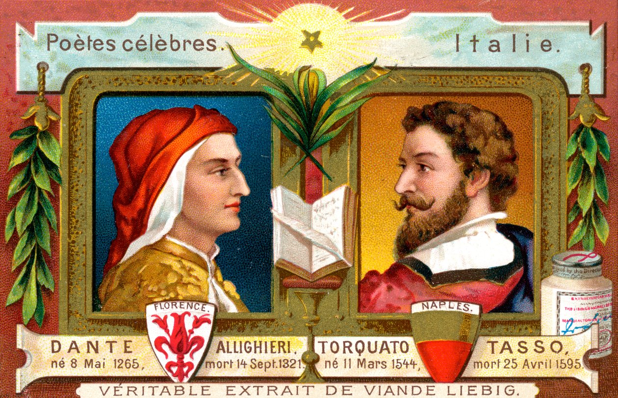 Dante Alighieri und Torquato Tasso von Unbekannt