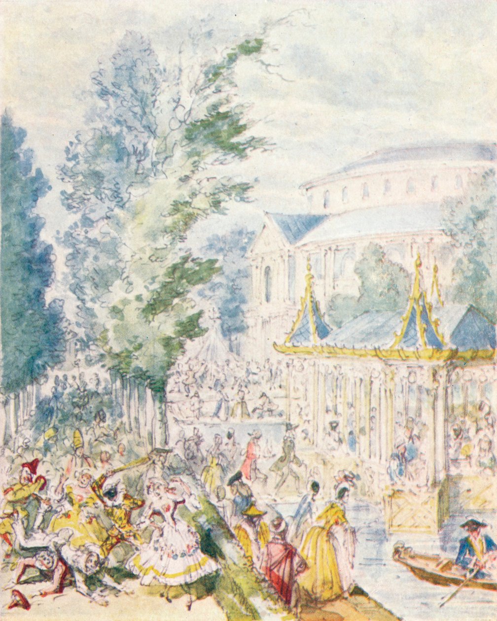 Tagesmaskerade in den Ranelagh Gardens, 1842, 1903 von Unbekannt