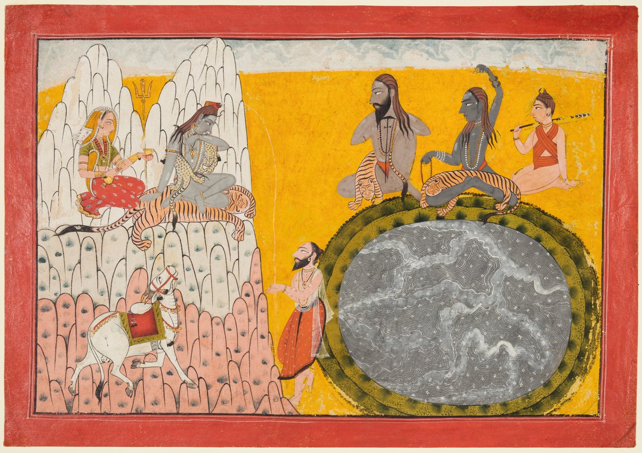 Abstieg des Ganges, ca. 1700-10 von Unbekannt