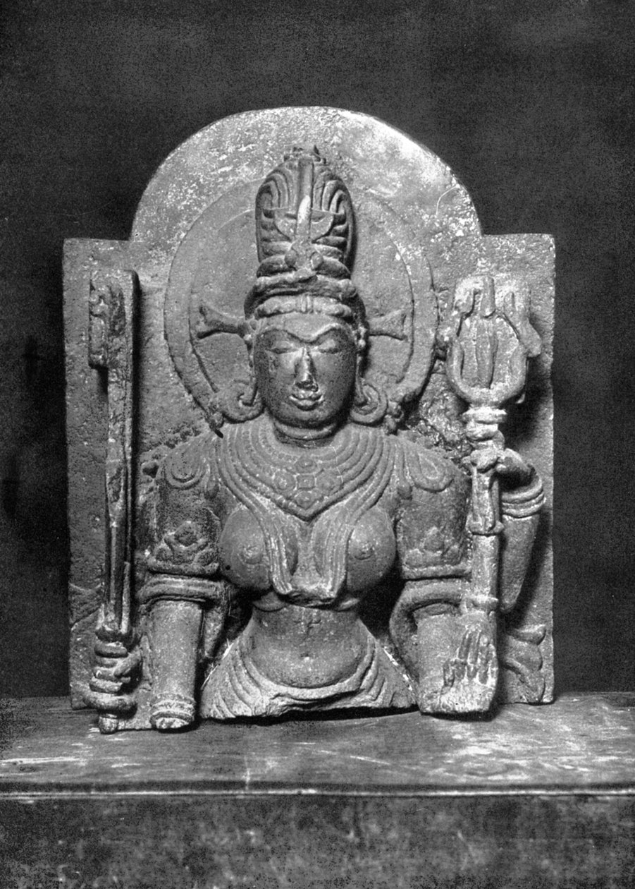 Devi-Skulptur, Westindien, ca. 900 n. Chr., 1929 von Unbekannt