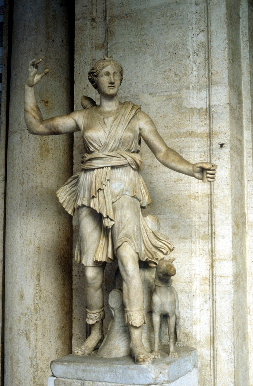 Diana/Artemis, Göttin der Jagd von Unbekannt