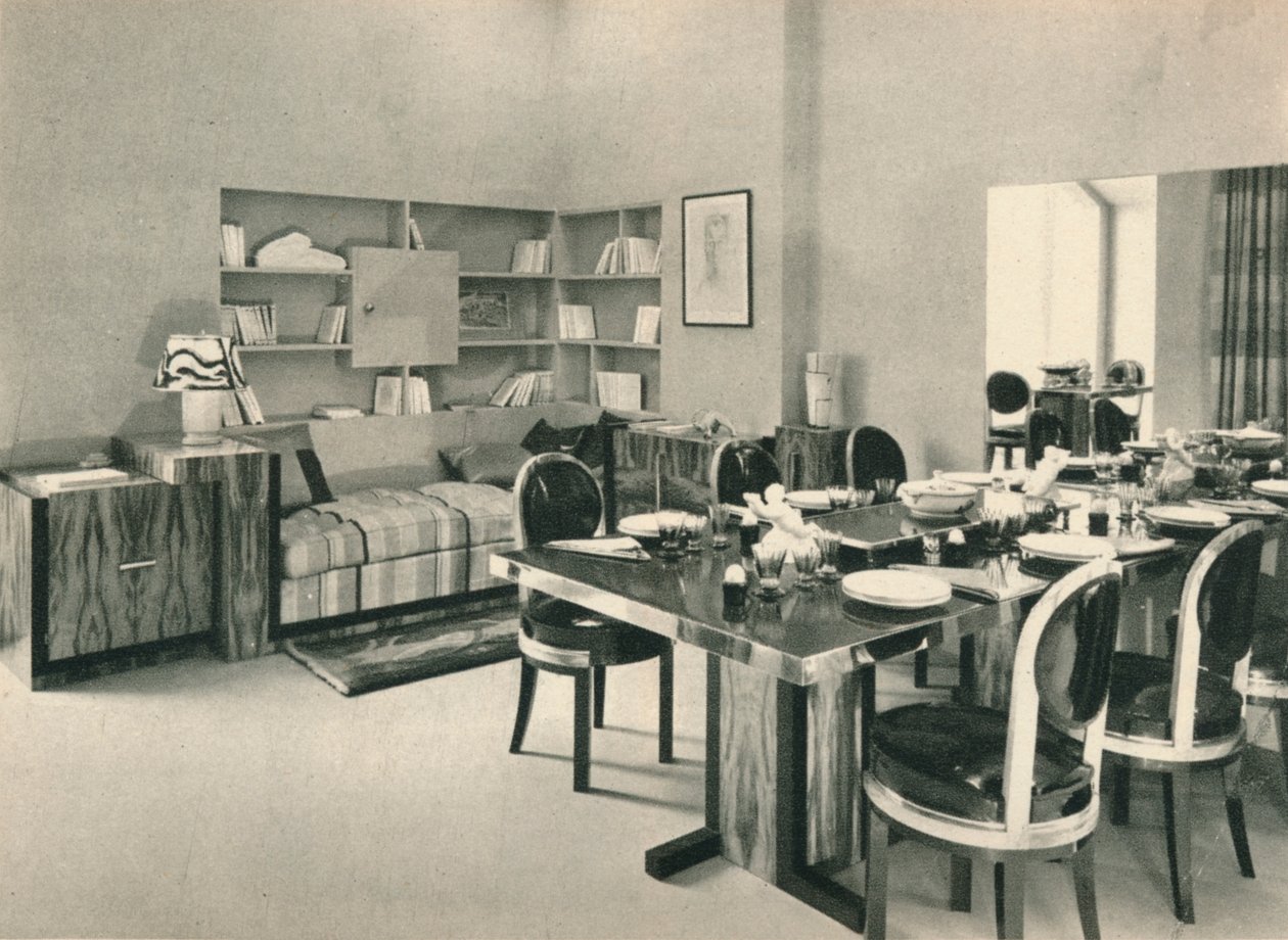 Esszimmer produziert von La Maitrise, ca. 1928 von Unbekannt