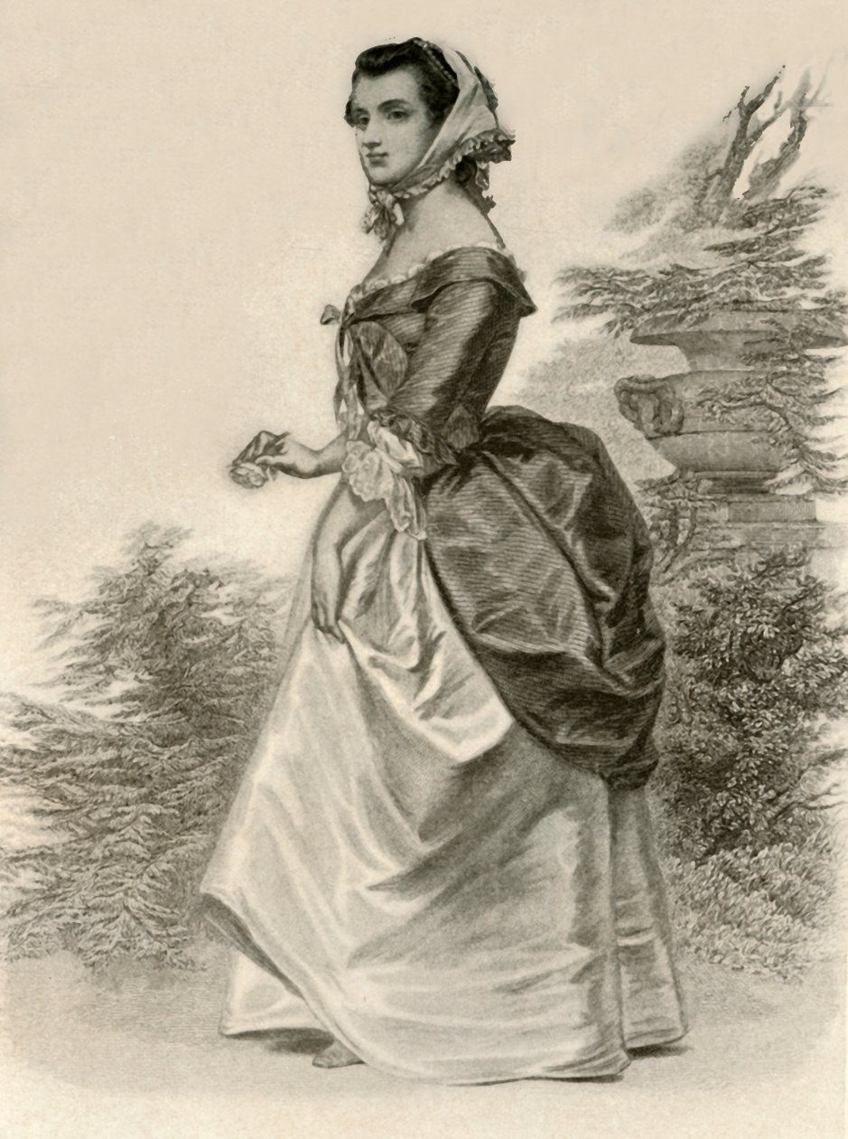 Kleid einer jungen Dame aus Virginia, um 1775, 1937 von Unbekannt
