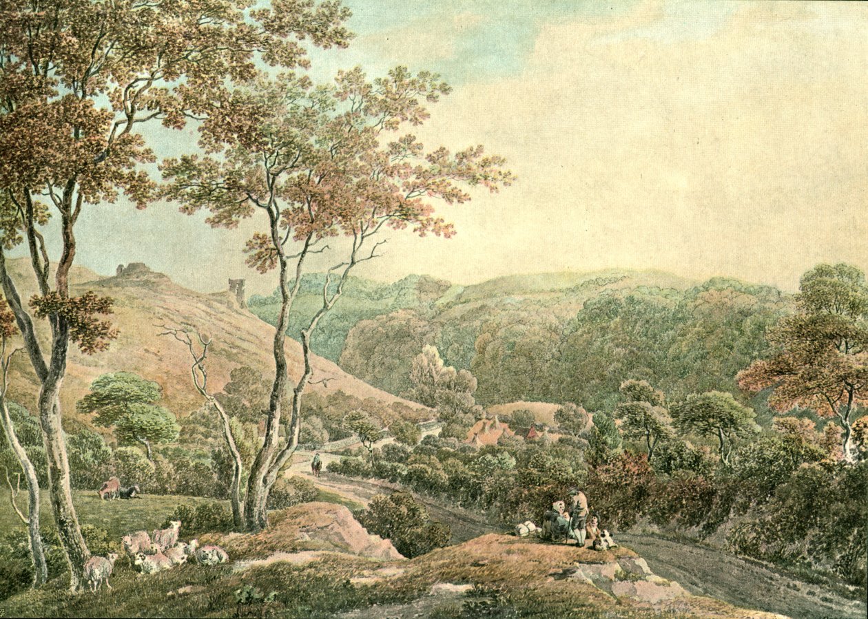 Drusllwyn Castle, Caermarthenshire, ca. 1900 von Unbekannt