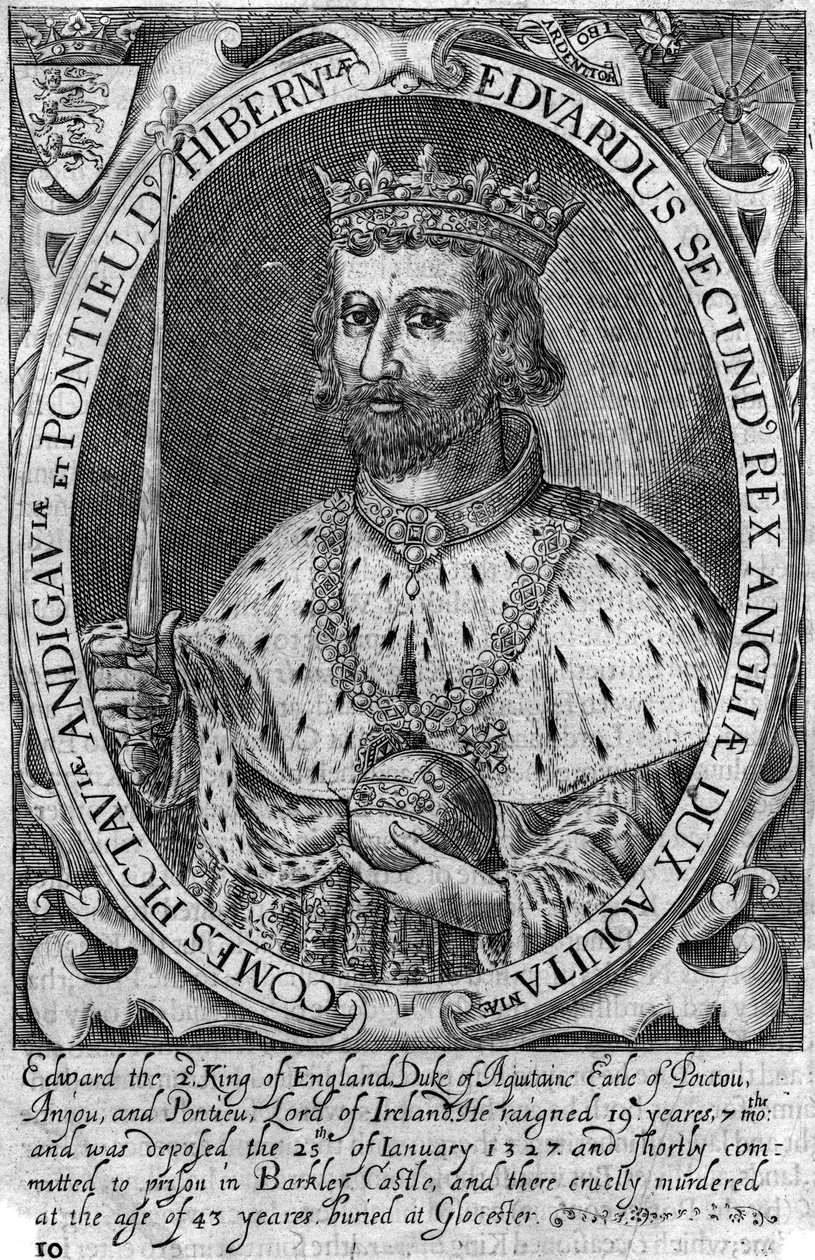 Eduard II., König von England von Unbekannt